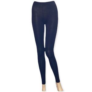 Me Moi Black Footless Tights Sequins S/M